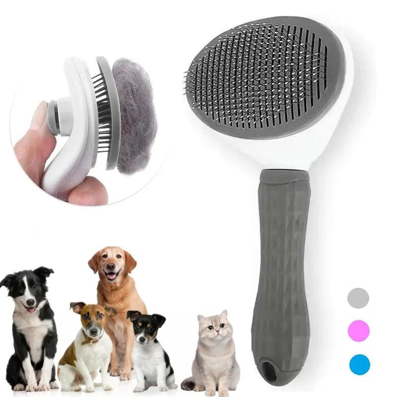 Cepillo Mágico Autolimpiante – Elimina Pelo de Mascotas al Instante | Cepillo Removedor de Pelo para Mascotas | Fácil Limpieza