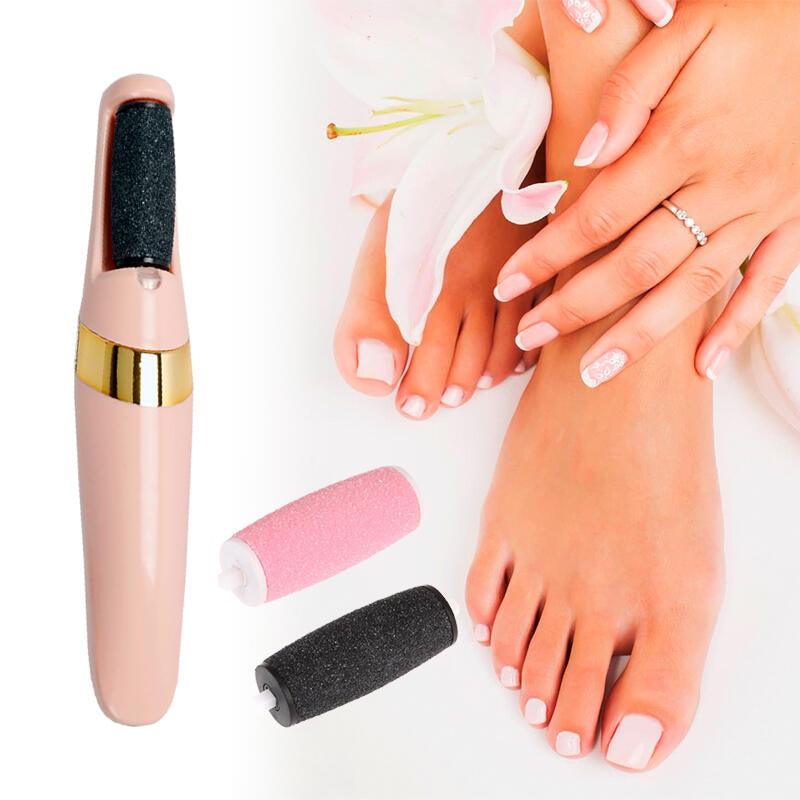 Lima Eléctrica Para Durezas De Los Pies + Regalo Parche detox pies 10 piezas